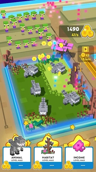 小小恐龙动物园内置菜单免费版：像素风格的模拟经营游戏，全球畅玩！