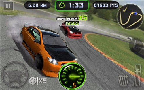 狂野漂移3D最新破解版：多趣味赛车竞速，经典！
