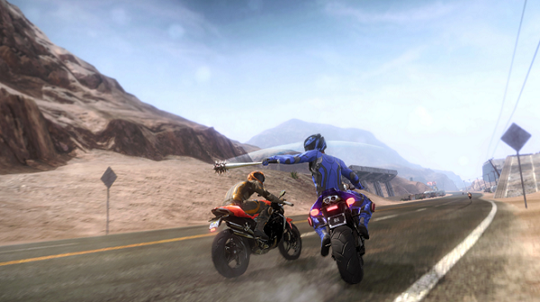 急速暴力摩托免费手机版：当下热门的赛车竞速游戏，界面清晰！