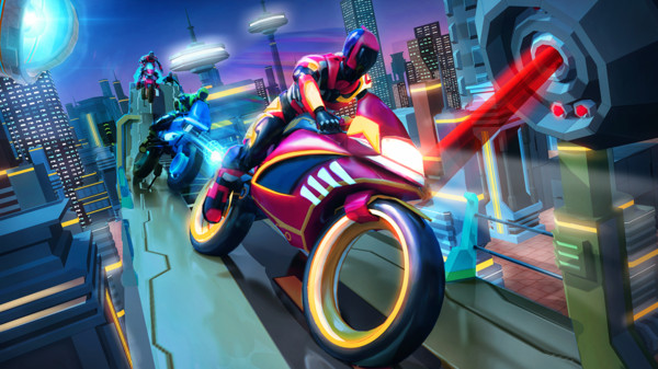 未来摩托骑士在线手机版：经典的赛车竞速游戏，没有广告！