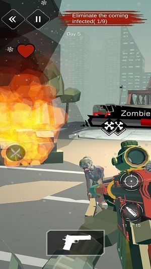 丧尸入侵危机免费手机版：刺激的僵尸射击游戏，直接玩！