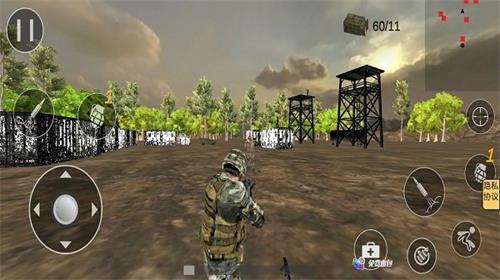 枪战大冒险免费手机版：刺激的枪战射击游戏，没有时间限制！