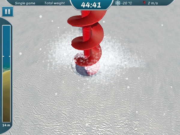 冰湖钓鱼官方破解版：画面清晰的休闲益智游戏，没有次数限制！